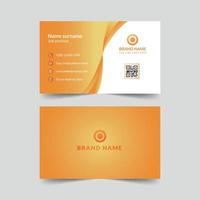 Modern creative clean business card template design. Stationery vector design. Name card design