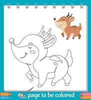 Cartoon Coloring Pictures for kids vector