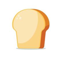 bread loaf isolate vector illustration