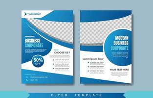 Business Corporate Flyer Template vector