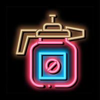 Atomizer Tool neon glow icon illustration vector