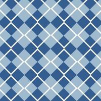 seamless, azul, argyle, clásico, textil, diamante, patrón vector