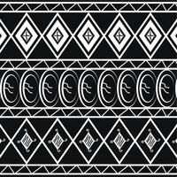 arte tradicional papúa nueva guinea patrón tribal étnico fondo negro adecuado para tela impresa y embalaje vector