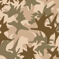 fondo militar de patrón de rayas de camuflaje abstracto marrón desierto adecuado para tela impresa y embalaje vector