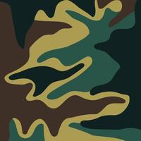 selva bosque oscuro patrón de camuflaje abstracto fondo militar vector