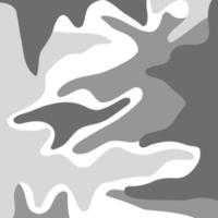 fondo militar de patrón de camuflaje abstracto blanco vector