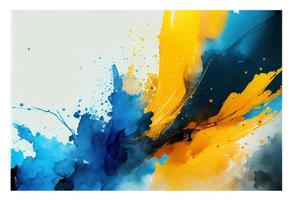 background in the colors of the Ukrainian flag, yellow, blue, cyan. isolated on white. vector