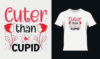 Valentine SVG t-shirt design. Valentine's typography Tshirt design vector