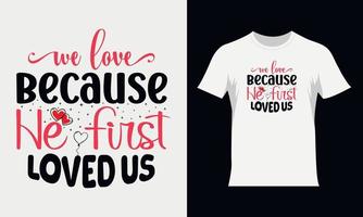 Valentine SVG t-shirt design. Valentine's typography Tshirt design vector