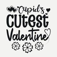 Valentine quotes. Valentine SVG t-shirt design vector