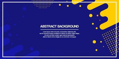 a background abstract with blue and yellow color vector