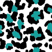 Leopard or cheetah print seamless pattern vector