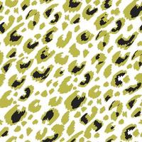 Leopard print, animal camouflage seamless pattern vector