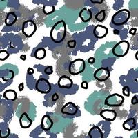 Abstract spotted print, leopard seamless pattern vector