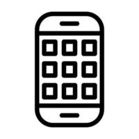 diseño de iconos de aplicaciones móviles vector