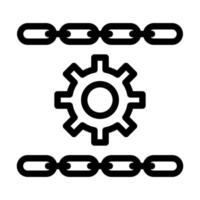 Link Optimization Icon Design vector