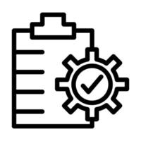 Quality Control Icon Design vector