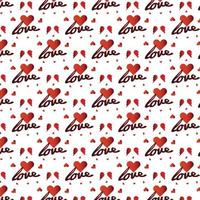 valentines pattern design vector