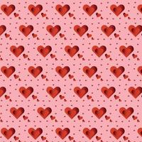 valentines pattern design vector