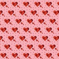 valentines pattern design vector