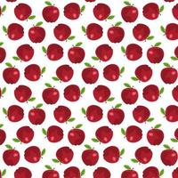 Seamless Apple Pattern. It can be used for Background, wallpaper, etc. vector