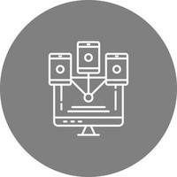 Computer Networks Vector Icon