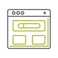 Browser Vector Icon