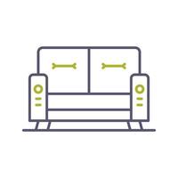 Sofa Vector Icon