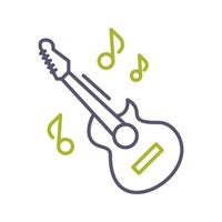 icono de vector de guitarra