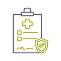 Health Insurance Vector Icon