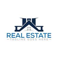 Real estate logo with vector format.