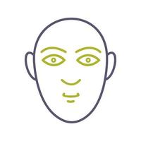 Human Face Vector Icon