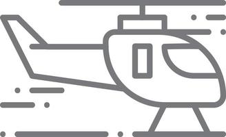 Helicopter Transportation icon people icons with black outline style. Vehicle, symbol, transport, line, outline, travel, automobile, editable, pictogram, isolated, flat. Vector illustration