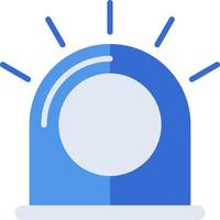 Alert technology icon with blue duotone style. Computing, diagram, download, file, folder, graph, laptop . Vector illustration