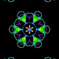 Abstract kaleidoscope background. Beautiful kaleidoscope seamless pattern. Multicolor mosaic texture. Seamless kaleidoscope texture. Unique kaleidoscope design vector