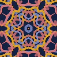Abstract kaleidoscope background. Beautiful kaleidoscope seamless pattern. Multicolor mosaic texture. Seamless kaleidoscope texture. Unique kaleidoscope design vector