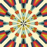 Abstract kaleidoscope background. Beautiful kaleidoscope seamless pattern. Multicolor mosaic texture. Seamless kaleidoscope texture. Unique kaleidoscope design vector