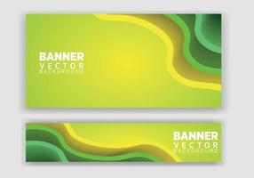 Vector abstract graphic design Banner. Vector horizontal banner template, abstract design.