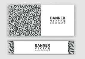 banner de diseño gráfico abstracto vectorial. plantilla de banner horizontal vectorial, diseño abstracto. vector