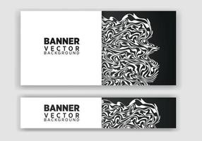 conjunto de banners web creativos de tamaño estándar con un lugar para texto. banner publicitario de negocios. plantilla de diseño de carteles y pancartas. vector