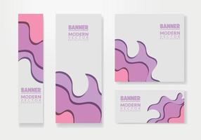 Abstract Poster Template. Brochure and letterhead template design for business. Company identity brochure template collection. Business presentation vector vertical orientation front page mock up set.