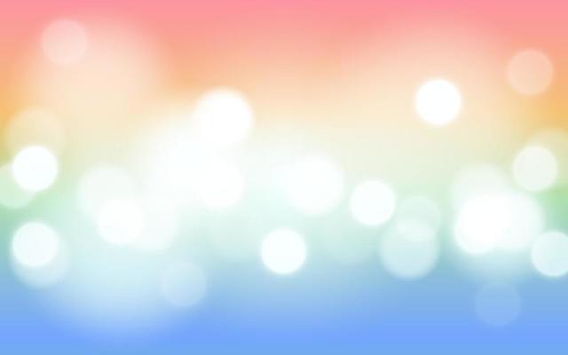Colorful bokeh soft light abstract background, Vector eps 10 illustration bokeh particles, Background decoration