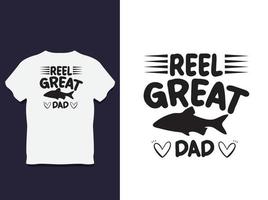 father's day Typography t shirt Design with Vector