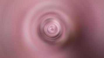 Abstract loop hypnotic pink gold blurred  radial circle