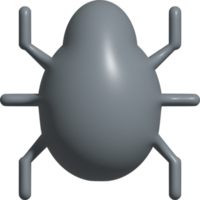 3d ikon av insekt png