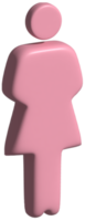 3d illustration of women png