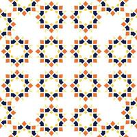 Geometric Ornamental seamless pattern. Vector background