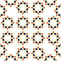 Geometric Ornamental seamless pattern. Vector background