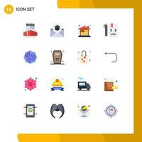 paquete de iconos de vector de stock de 16 signos y símbolos de línea para el desarrollo de archivos paquete editable de dinero de codificación de letras de elementos creativos de diseño de vectores