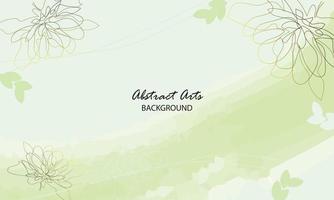 Abstract floral background vector